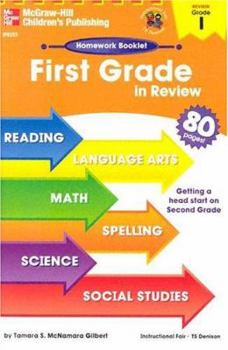 Paperback First Grade in Review Homework Booklet Book