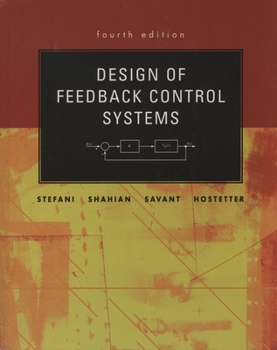 Hardcover Design of Feedback Control Systems Book