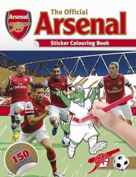 Paperback Official Arsenal Sticker Colouring Book