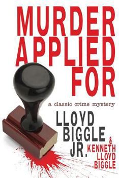 Paperback Murder Applied for: A Classic Crime Mystery Book