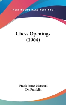 Hardcover Chess Openings (1904) Book