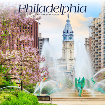 Calendar Philadelphia 2024 Square Book