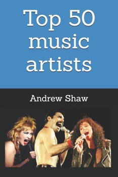 Paperback Top 50 music artists of ALL time Book