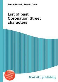 Paperback List of Past Coronation Street Characters Book