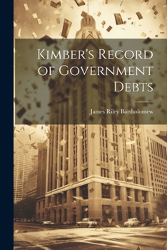 Paperback Kimber's Record of Government Debts Book