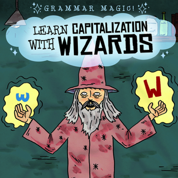 Library Binding Learn Capitalization with Wizards Book