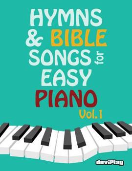 Paperback Hymns & Bible Songs for Easy Piano. Vol 1. Book