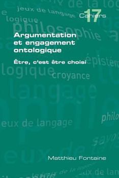 Paperback Argumentation Et Engagement Ontologique [French] Book