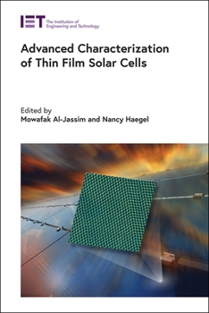 Hardcover Advanced Characterization of Thin Film Solar Cells Book