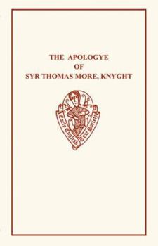 Paperback Apologye of Syr Thomas More Book