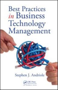 Hardcover Best Practices in Business Technology Management Book