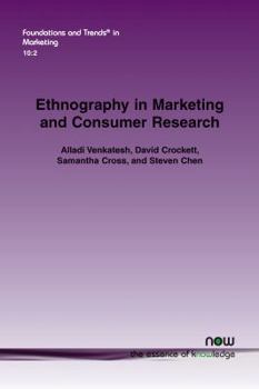Paperback Ethnography in Marketing and Consumer Research Book