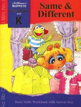 Hardcover Same & Different (Muppet Workbooks) Book
