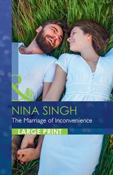 Hardcover The Marriage of Inconvenience [Large Print] Book