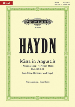 Paperback Missa in Angustiis Hob. Xxii:11 Nelson Mass (Vocal Score) Book