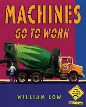 Hardcover Machines Go to Work Book