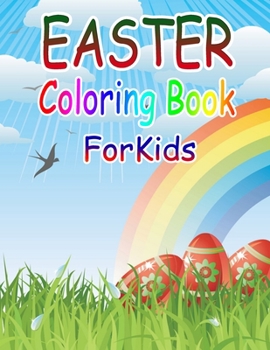 Paperback Easter Coloring Book for Kids: Easter Coloring Book for Ages 4-8, 8-12 Book