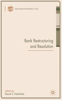 Hardcover Bank Restructuring and Resolution Book