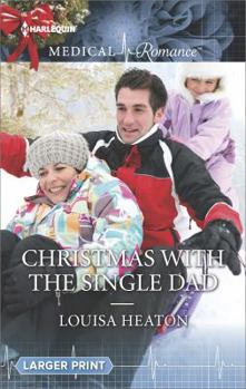 Mass Market Paperback Christmas with the Single Dad [Large Print] Book
