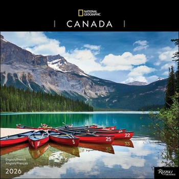 Calendar National Geographic: Canada 2026 Wall Calendar Book