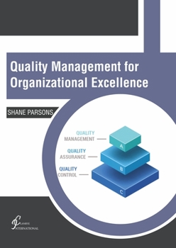 Hardcover Quality Management for Organizational Excellence Book