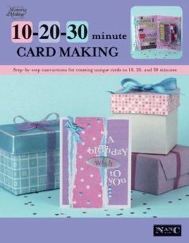 Paperback 10-20-30 Minute Card Making Book