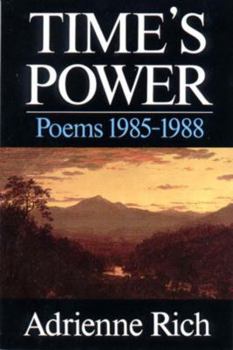Paperback Time's Power: Poems 1985-1988 Book