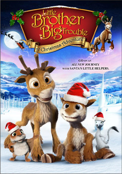DVD Little Brother, Big Trouble: A Christmas Adventure Book