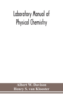 Hardcover Laboratory Manual Of Physical Chemistry Book