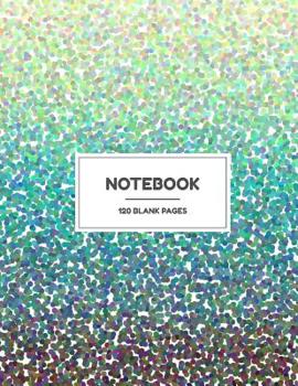 Paperback Notebook: Unruled Composition Notebook: 8.5 x 11 120 Pages With Colorful Pattern Unruled Composition Notebook Book