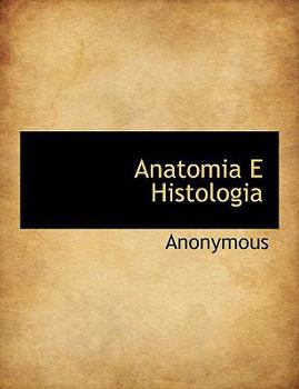 Paperback Anatomia E Histologia [Spanish] Book