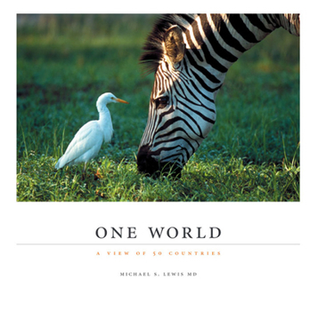 Hardcover One World a View of 50 Countries Book