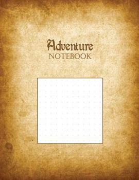 Paperback Adventure Notebook: 1/3" Dot Grid Graph Paper Rule Book