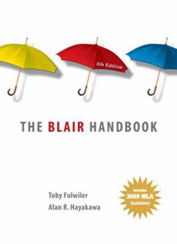 Paperback The Blair Handbook: 2009 MLA Update Editon (5th Edition) Book