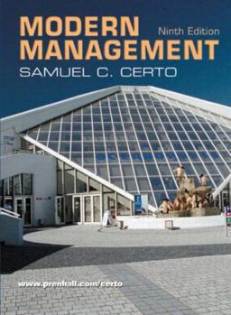 Paperback Modern Management Book