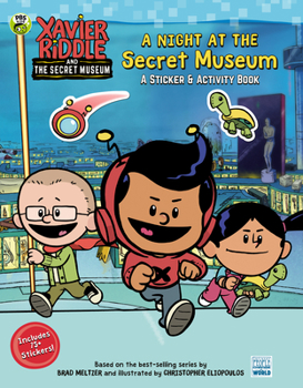 Paperback A Night at the Secret Museum: A Sticker & Activity Book