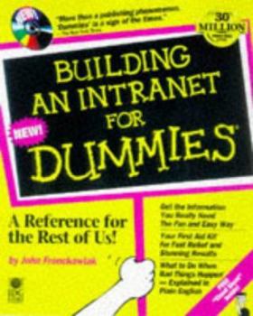 Paperback Building an Intranet for Dummies [With One/Cheatsheet] Book