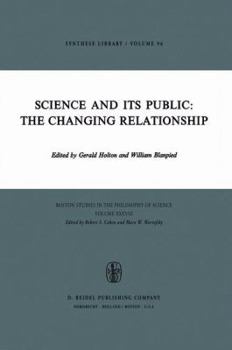 Hardcover Science and Its Public: The Changing Relationship Book