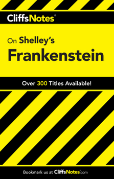Paperback Cliffsnotes on Shelley's Frankenstein Book