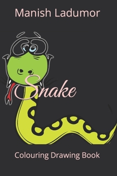 Paperback Snake: Colouring Drawing Book