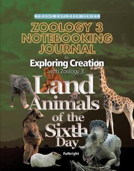 Paperback Exploring Creation Zoology 3 Notebooking Journal Book