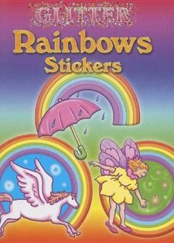 Paperback Glitter Rainbows Stickers Book