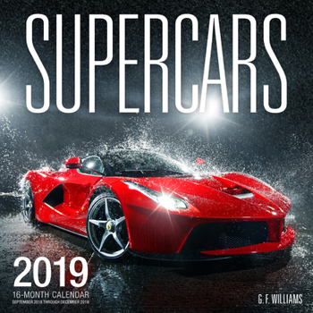 Calendar Supercars 2019: 16 Month Calendar September 2018 Through December 2019 Book
