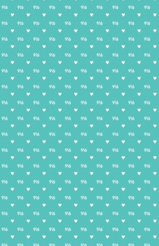 Paperback 916 Love: 5.5x8.5 Teal Notebook Book