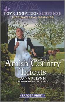 Mass Market Paperback Amish Country Threats [Large Print] Book