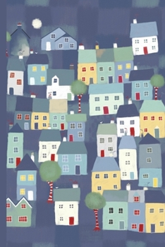 Paperback Notes: A Blank Squared Paper Journal with Town in Cornwall Cover Art Book