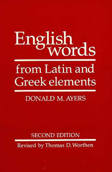 Paperback English Words from Latin and Greek Elements Book