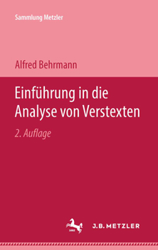 Paperback Einführung in Die Analyse Von Verstexten [German] Book