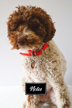 Poodle Dog Pup Puppy Doggie Notebook Bullet Journal Diary Composition Book Notepad - Bushy Fur: Cute Animal Pet Owner Composition Book with 100 Unruled Plain Blank Paper Pages in 6 x 9 Inch
