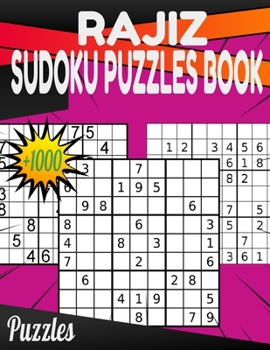 Paperback Rajiz Sudoku Puzzles book: Plus 1000 Puzzles From Easy to Hard Book